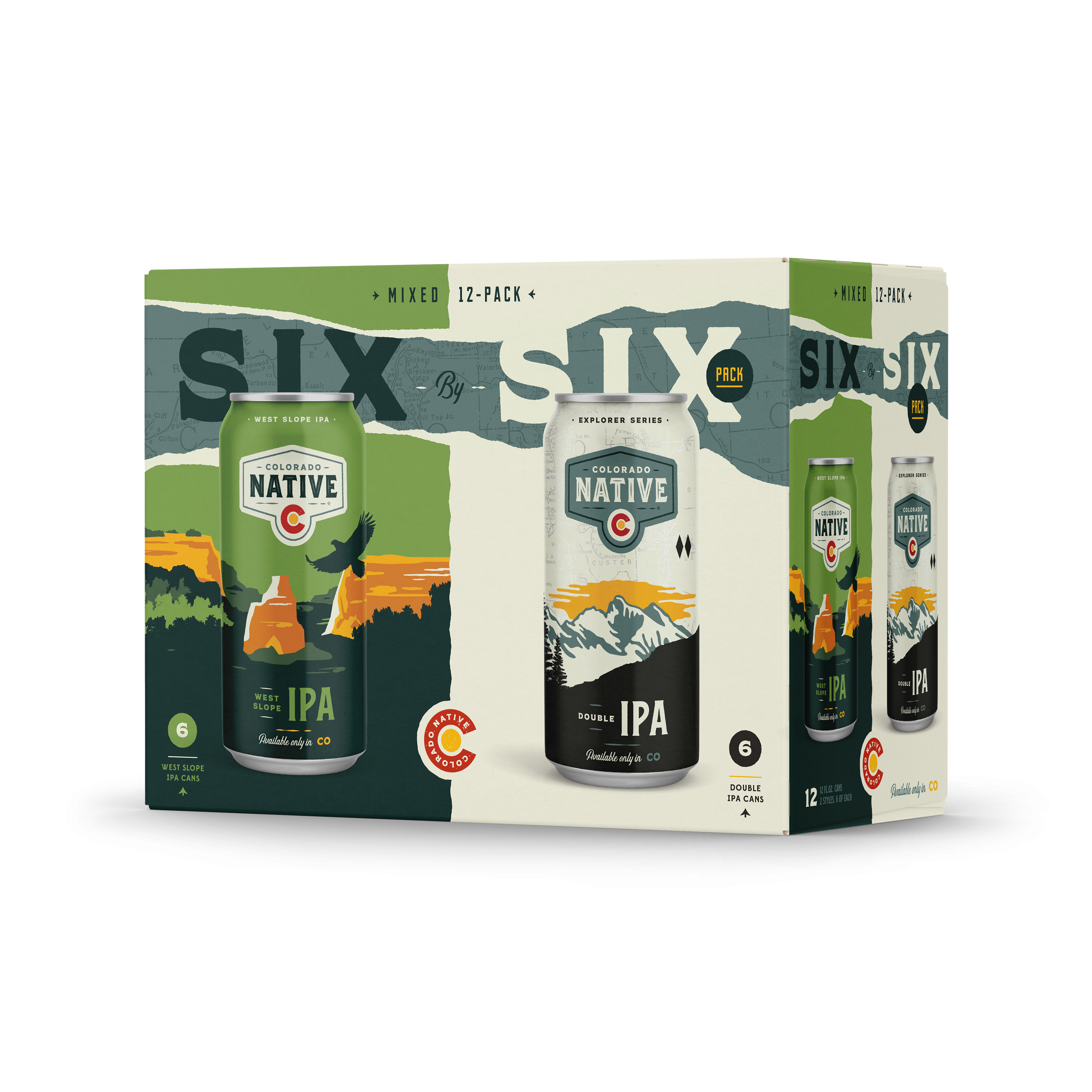 Colorado Native Six-by-Six Pack 12pk Can