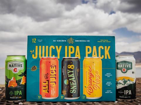 🍺⚡️CALLING ALL IPA FANS!⚡️🍺

Some #juicy news from @acgoldenbrewingco. 

The all-new #ACGoldenJuicyIPAPack is available on shelves now. 3 juicy IPAs. 1 Extra Juicy Pack. 

Next time you’re shopping your favorite Colorado Native IPAs, give this pack a whirl! 😎
.
.
.
#acgoldenbrewingcompany #cobeer #beertime #beerfirst #beerstagram #coloradonative